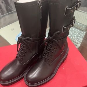 Rockstud combat boot